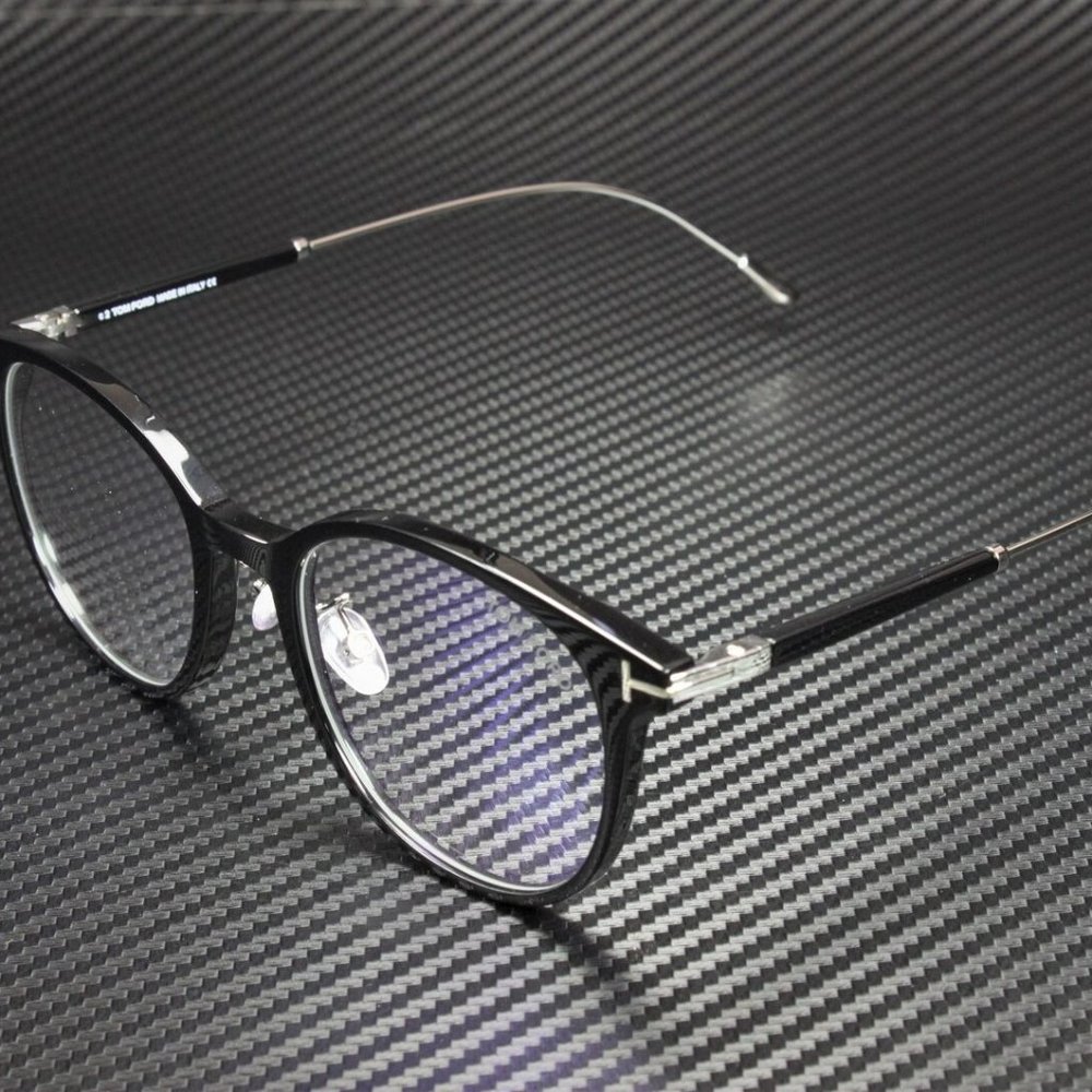 Men's Tom Ford Clear Blue 52mm Eyeglasses